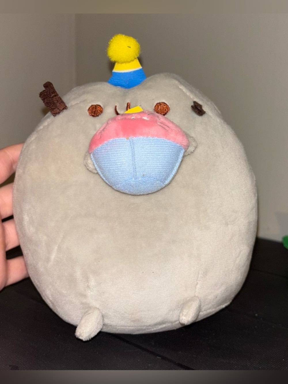 Birthday pusheen plush